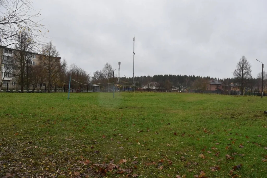 В городе Балабаново весной следующего года планируется открытие нового футбольного поля.