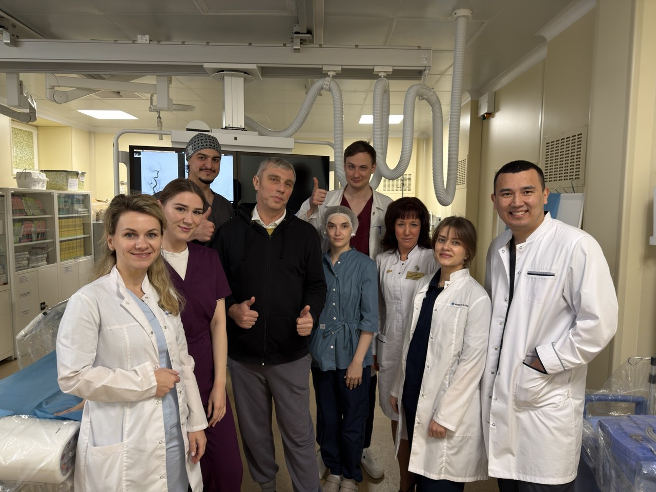 В Обнинске врачи спасли пациента после ишемического инсульта, оперативно удалив тромб, перекрывши...